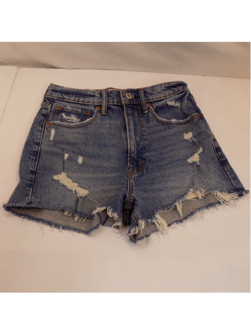 Women's Abercrombie & Fitch High Rise Mom Jean Shorts Size 0